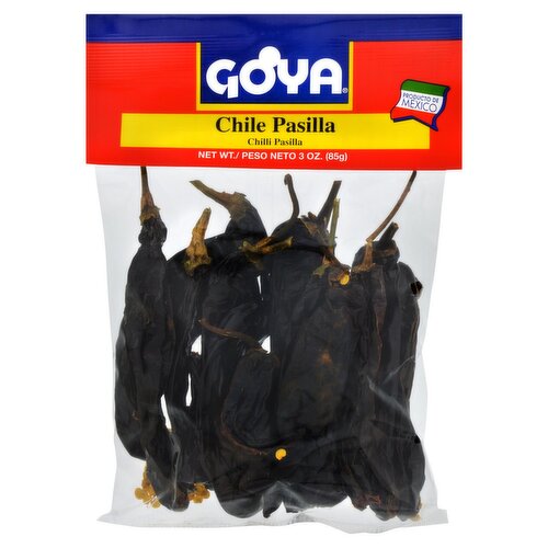 Goya Chile Pasilla, 3 oz