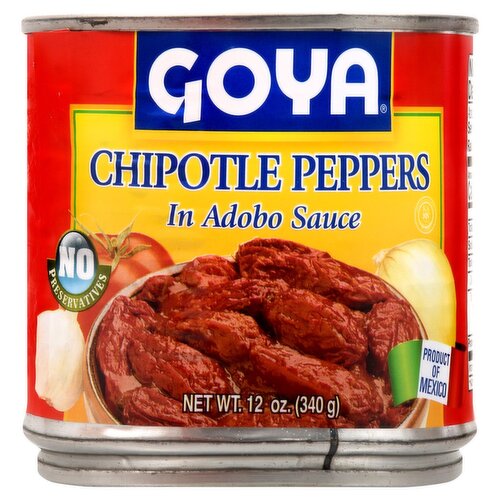 Goya Chipotle Peppers in Adobo Sauce, 12 oz