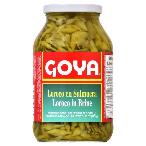 Goya Loroco in Brine, 32 oz