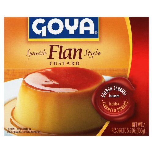 Goya Spanish Flan Style Custard, 5.5 oz