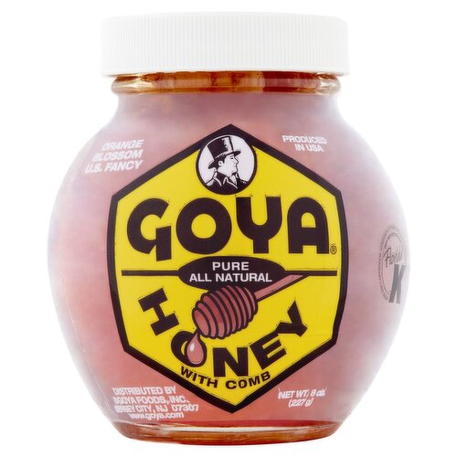 Goya Pure Honey with Comb, 8 oz