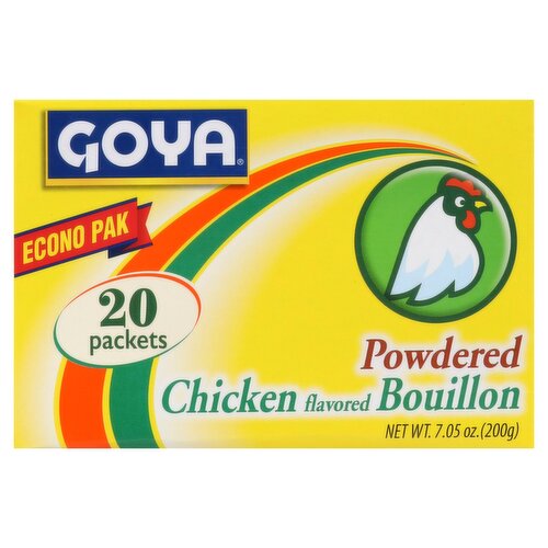 Goya Powdered Chicken Flavored Bouillon, 7.05 oz