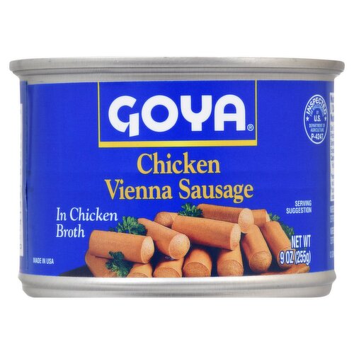 Goya Chicken Vienna Sausage in Chicken Broth, 9 oz