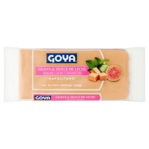 Goya Guava & Dulce De Leche Napolitano, 8 oz
