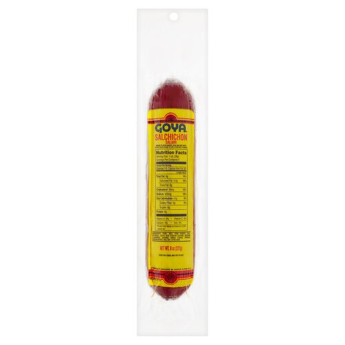 Goya Salchichon Salami, 8 oz