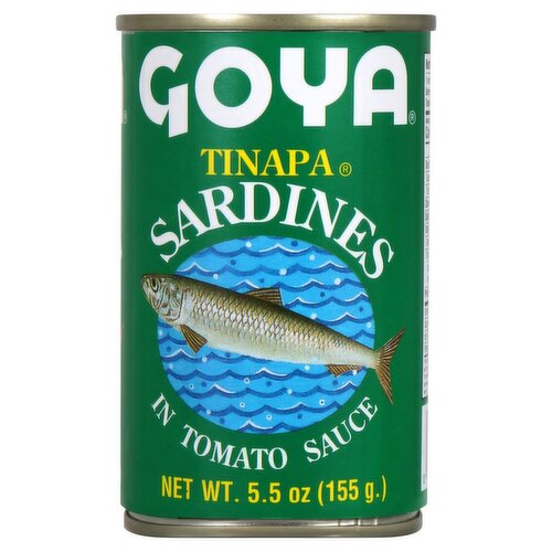 Goya Tinapa Sardines in Tomato Sauce, 5.5 oz