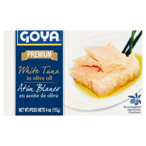 Goya Premium White Tuna in Olive Oil, 4 oz