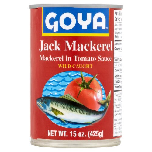 Goya Jack Mackerel in Tomato Sauce, 15 oz