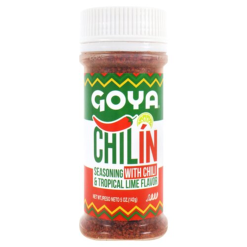Goya Chilin Seasoning with Chili & Tropical Lime Flavor, 5 oz