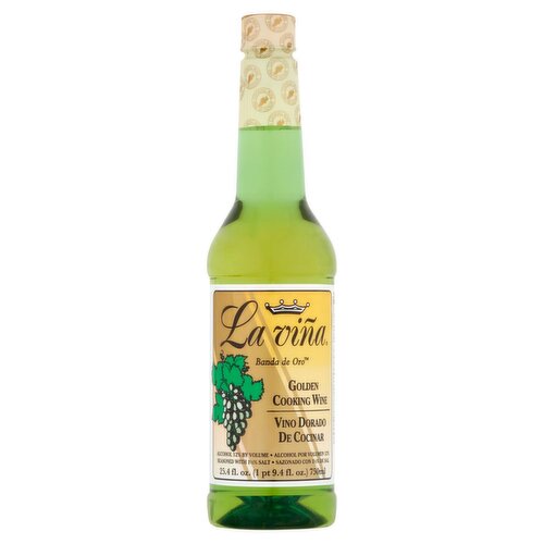 La Viña Golden Cooking Wine, 25.4 fl oz