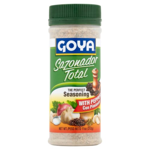 Goya Sazonador Total The Perfect Seasoning with Pepper, 11 oz