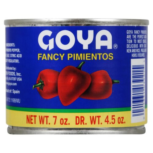 Goya Fancy Pimientos, 7 oz