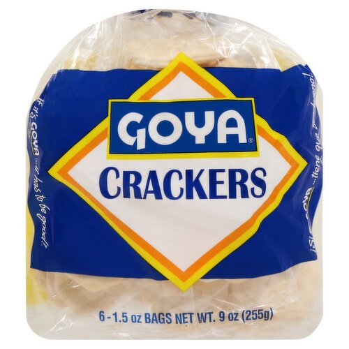 Goya Crackers, 1.5 oz, 6 count