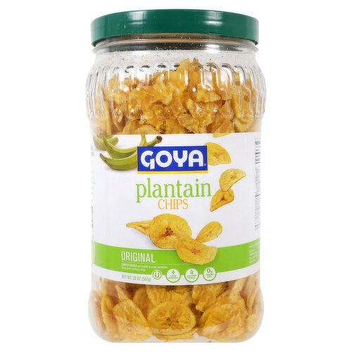Goya Original Plantain Chips, 20 oz