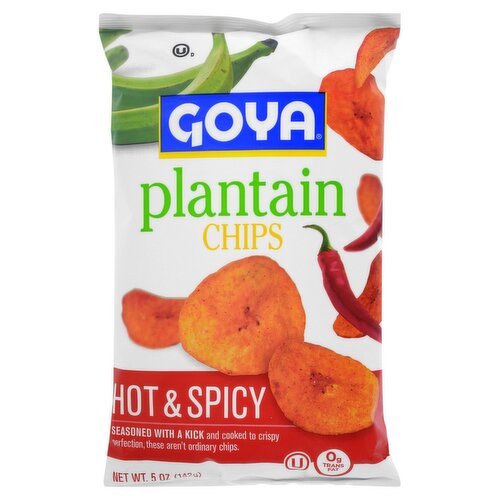 Goya Hot & Spicy Plantain Chips, 5 oz