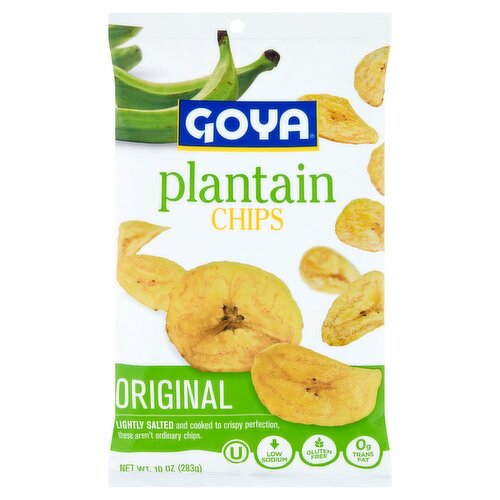 Goya Original Plantain Chips, 10 oz  