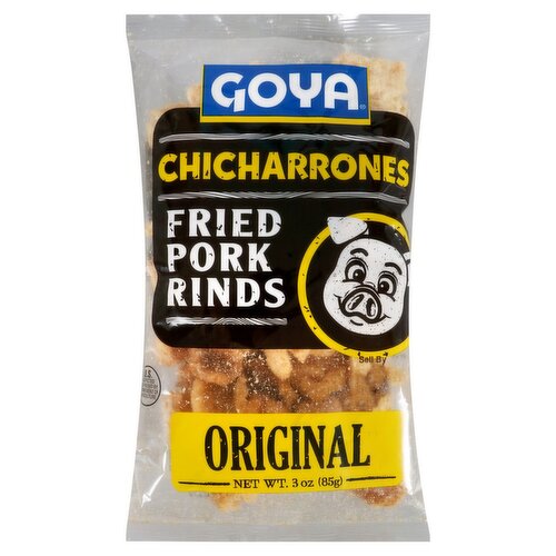 Goya Original Chicharrones Fried Pork Rinds, 3 oz