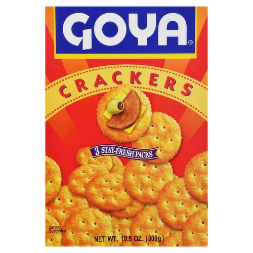 Goya Crackers, 3 count, 10.5 oz