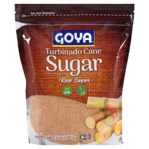 Goya Turbinado Cane Sugar, 2 lb