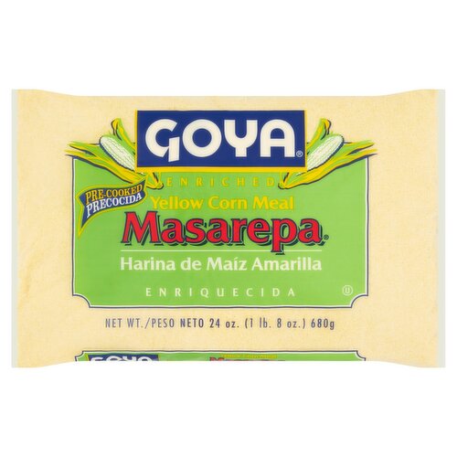 Goya Masarepa Enriched Yellow Corn Meal, 24 oz