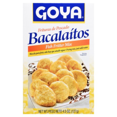 Goya Bacalaitos Fish Fritter Mix, 4.5 oz