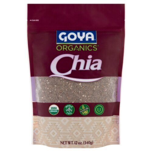 Goya Organics Chia, 12 oz