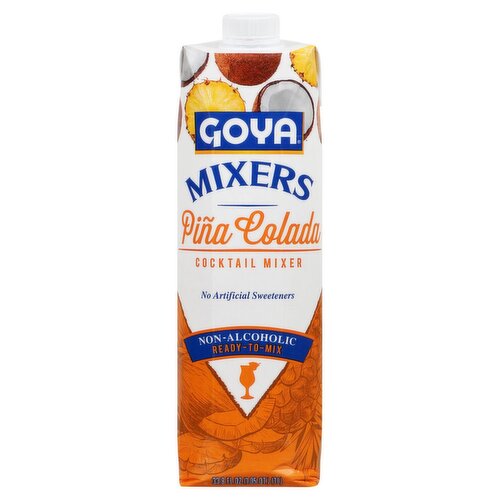 Goya Mixers Piña Colada Cocktail Mixer, 33.8 fl oz