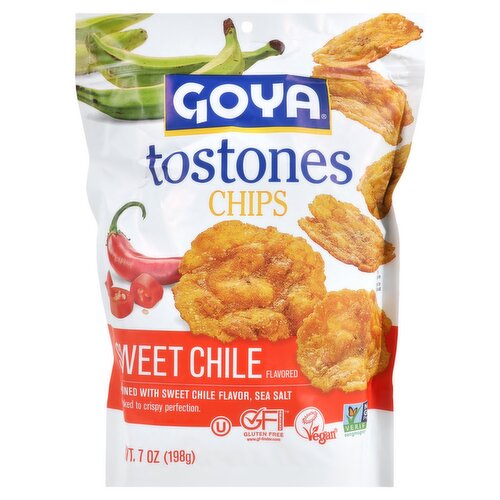 Goya Sweet Chile Flavored Tostones Chips, 7 oz