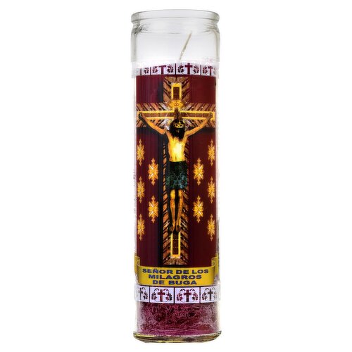 Goya Señor de Los Milagros de Buga Lilac Candle