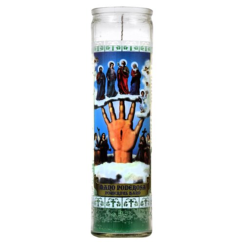 Goya Powerful Hand Green Candle