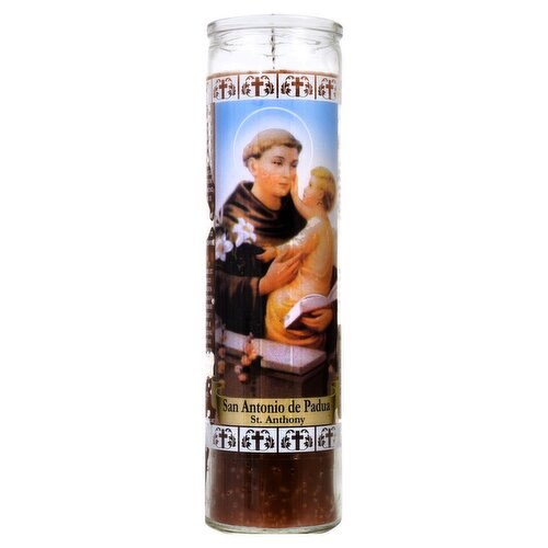 Goya St. Anthony Brown Candle
