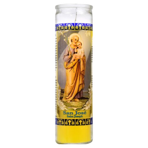 Goya Saint Joseph Yellow Candle