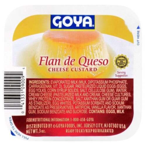 Goya Cheese Custard, 3 oz