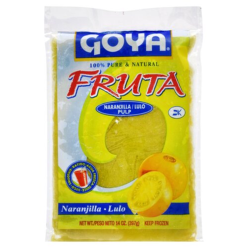 Goya Fruta Naranjilla Pulp, 14 oz