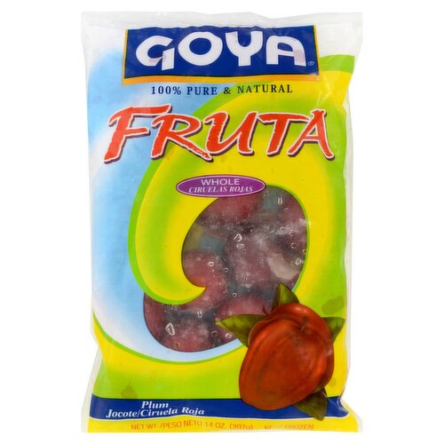 Goya Fruta Whole Plum, 14 oz