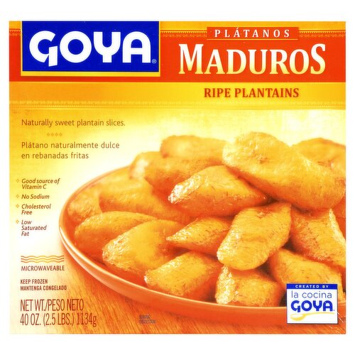 Goya Maduros Ripe Plantains, 40 oz