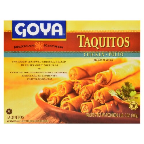 Goya Chicken Taquitos, 20 count, 21 oz