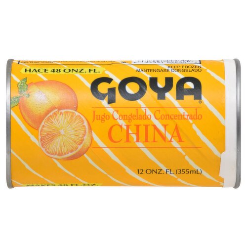 Goya Orange Frozen Concentrated Juice, 12 fl oz