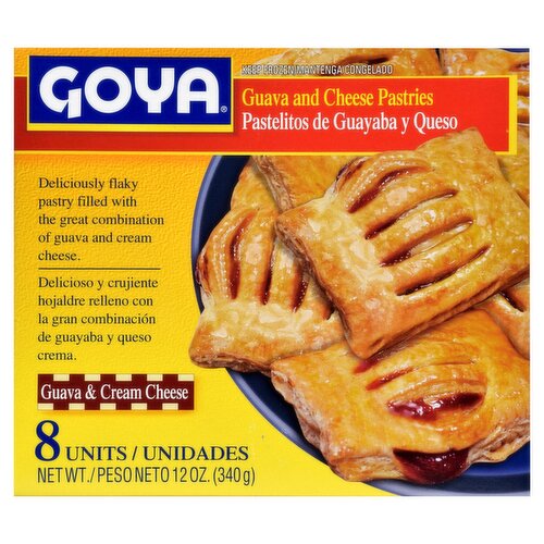 Goya Guava and Cheese Pastries, 8 count, 12 oz