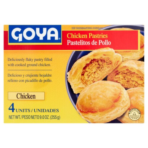 Goya Chicken Pastries, 4 count, 9.0 oz