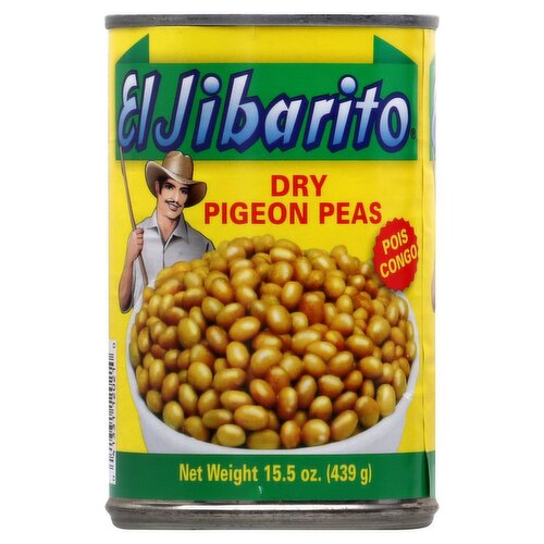 El Jibarito Dry Pigeon Peas, 15.5 oz