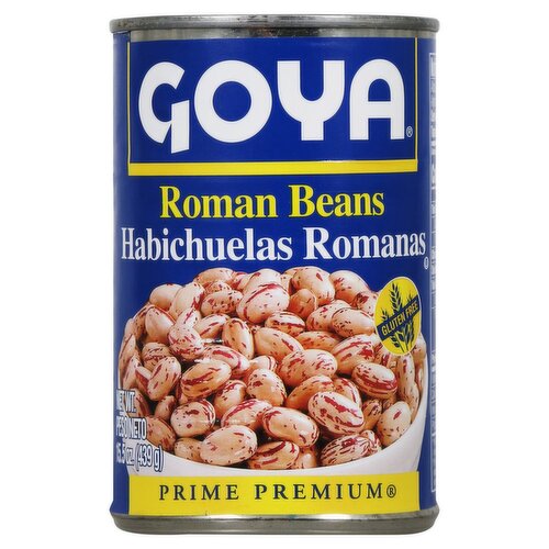 Goya Roman Beans, 15.5 oz