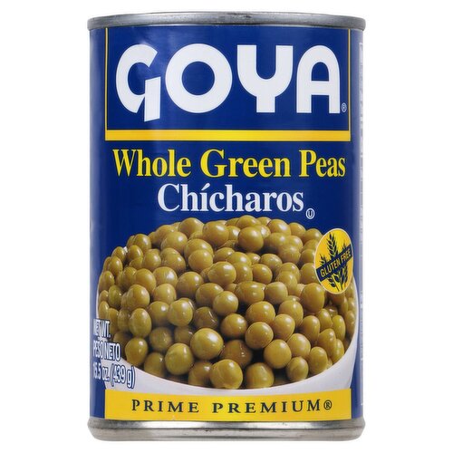 Goya Prime Premium Whole Green Peas, 15.5 oz