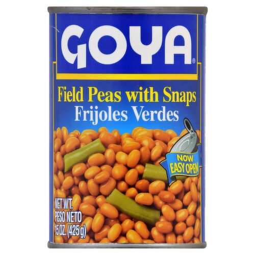 Goya Field Peas with Snaps, 15 oz