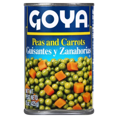 Goya Peas and Carrots, 15 oz