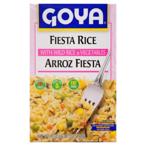 Goya Fiesta Rice with Wild Rice & Vegetables, 7 oz