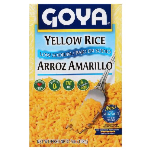 Goya Low Sodium Yellow Rice, 7 oz