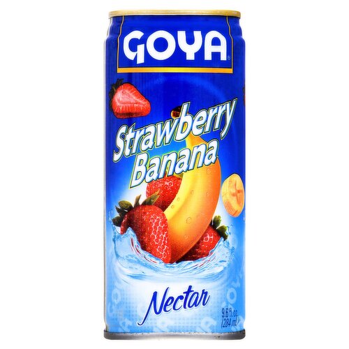 Goya Strawberry Banana Nectar, 9.6 fl oz