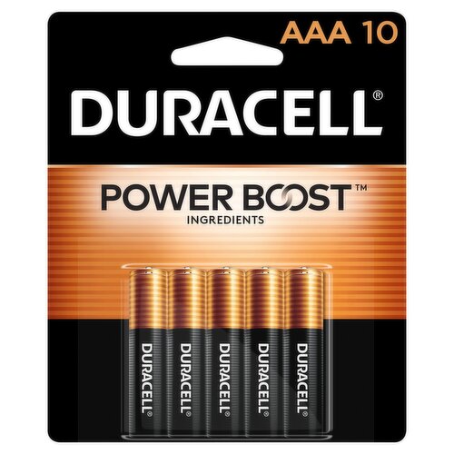 Duracell 1.5 V AAA Alkaline Batteries, 10 count