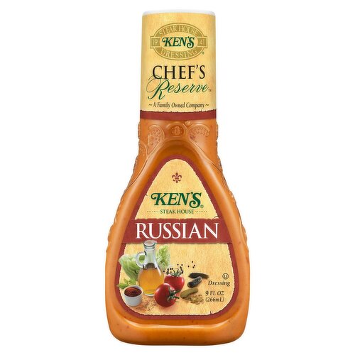 Ken's Steak House Chef's Reserve House Russian Dressing, 9 fl oz